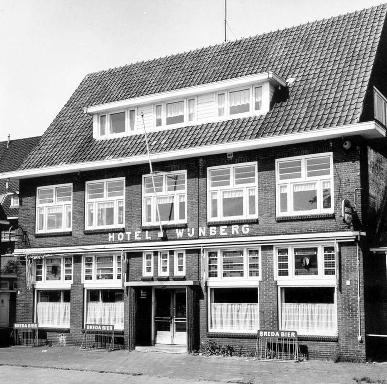 foto uit het archief van hotel Wijnberg