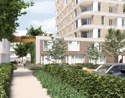 Artist impression van nieuwbouw Havezate