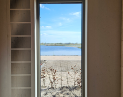 Oplevering Reeve - uitzicht vanuit keuken